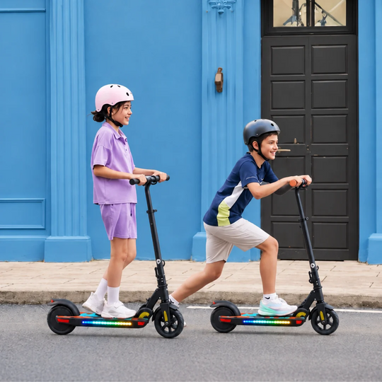 K4Pro Kids Electric Scooter - Max Load 70kg, 9km Range, Telescopic & Foldable