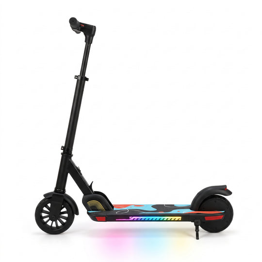 K4Pro Kids Electric Scooter - Max Load 70kg, 9km Range, Telescopic & Foldable