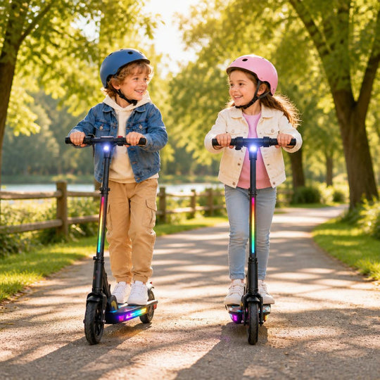 K4Pro Kids Electric Scooter - Max Load 70kg, 9km Range, Telescopic & Foldable