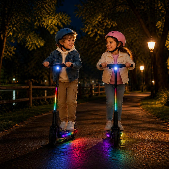 K4Pro Kids Electric Scooter - Max Load 70kg, 9km Range, Telescopic & Foldable
