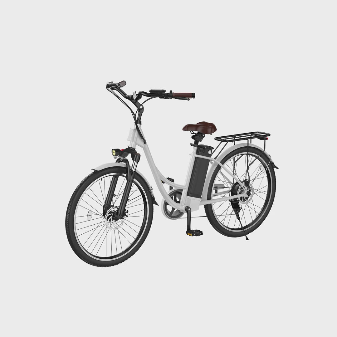 Finbike U2 Step-Thru Electric Bike 36V 13Ah Battery 75km Range