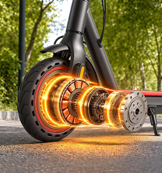 Finbike W3 Pendler-Elektroroller, 350-W-Motor, 34km Reichweite